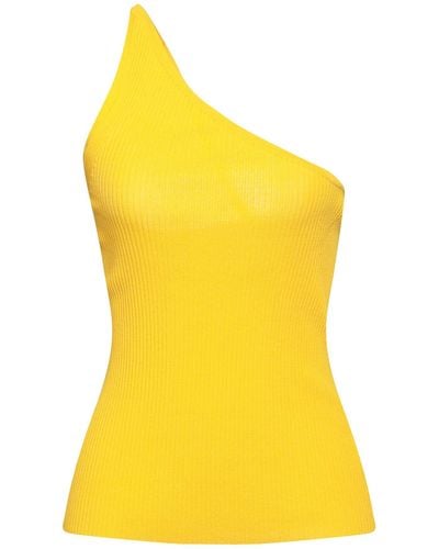 Erika Cavallini Semi Couture Top - Yellow