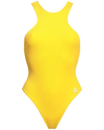 Off-White c/o Virgil Abloh One-piece Swimsuit - Yellow