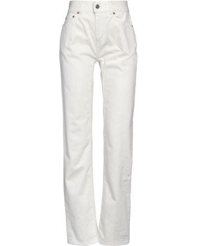 Covert Pantalon en jean - Blanc