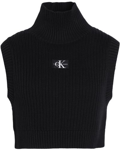 Calvin Klein Rollkragenpullover - Schwarz