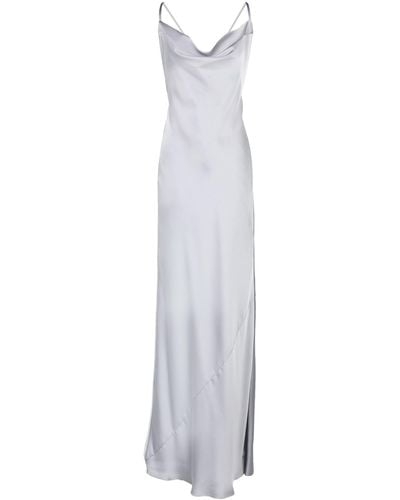 Norma Kamali Maxi-Kleid - Weiß