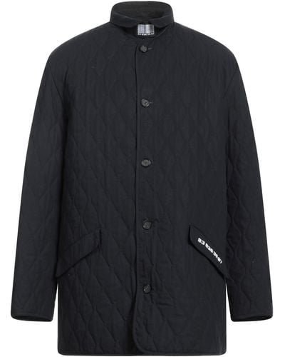 Vetements Overcoat & Trench Coat - Blue