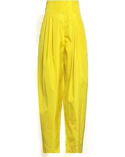 Erika Cavallini Semi Couture Pants - Yellow