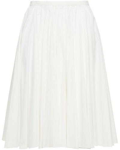Emilia Wickstead Midi Skirt - White