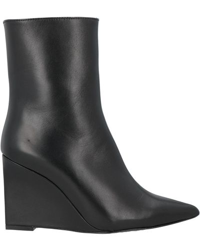 NCUB Ankle Boots Leather - Black