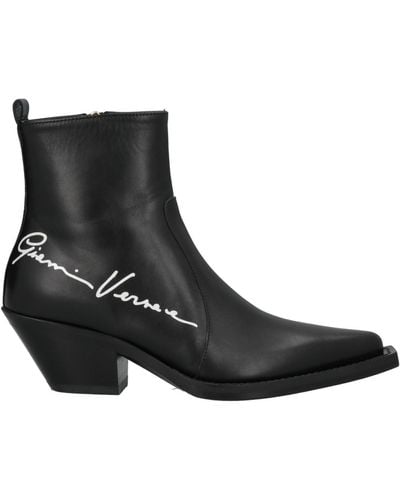 Versace Ankle Boots - Black