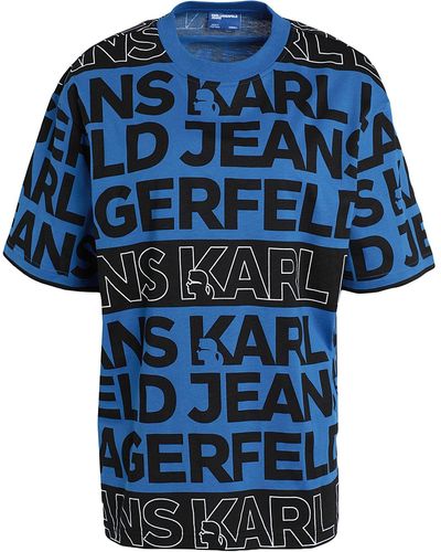 Karl Lagerfeld Camiseta - Azul