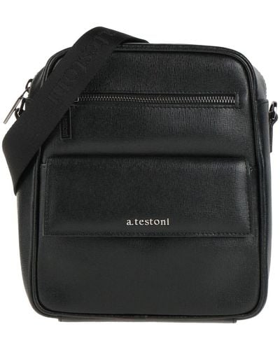 A.Testoni Cross-body Bag - Black
