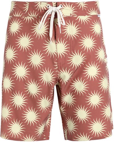 Dedicated Beach Shorts And Trousers - Red