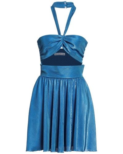 FACE TO FACE STYLE Mini Dress - Blue