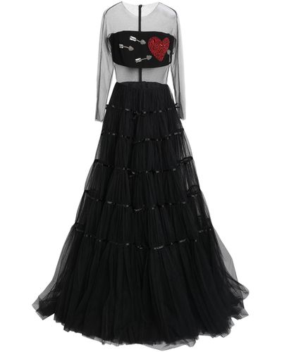 Isabel Sanchis Long Dress - Black