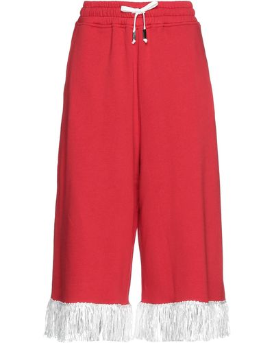 Jijil Cropped Trousers - Red