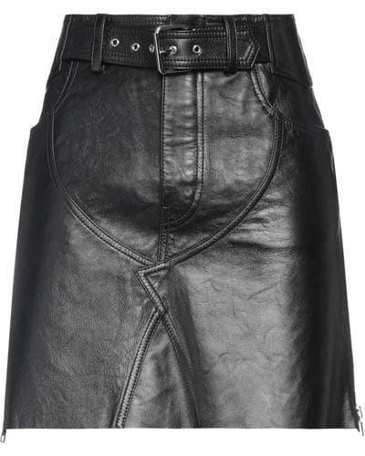Celine Mini Skirt Lambskin - Gray