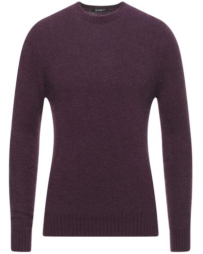 Exibit Deep Sweater Polyamide, Acrylic, Mohair Wool, Elastane - Purple