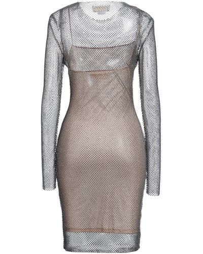 Genny Midi Dress - Grey