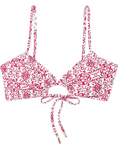 Melissa Odabash Top de bikini - Rojo