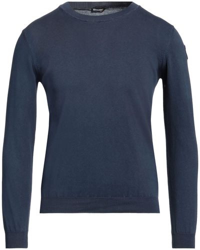 Blauer Sweater Cotton - Blue