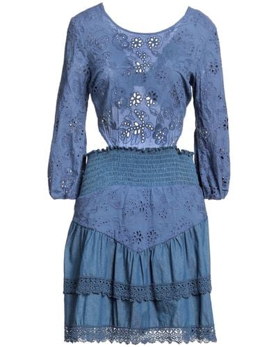 Liu Jo Midi Dress - Blue
