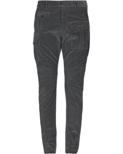 DSquared² Pants Cotton, Elastane - Gray