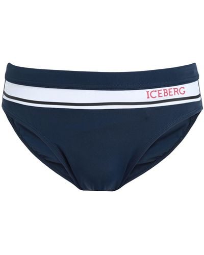 Iceberg Bikini Bottoms & Swim Briefs - Blue