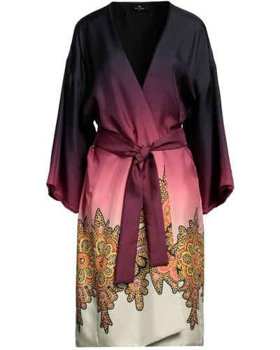 Etro Overcoat & Trench Coat - Pink