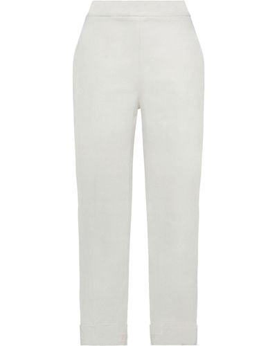 Alpha Studio Pantalon - Blanc