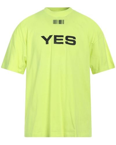 VTMNTS T-shirts - Gelb