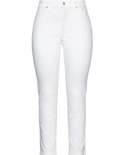 Cambio Pantaloni Jeans - Bianco