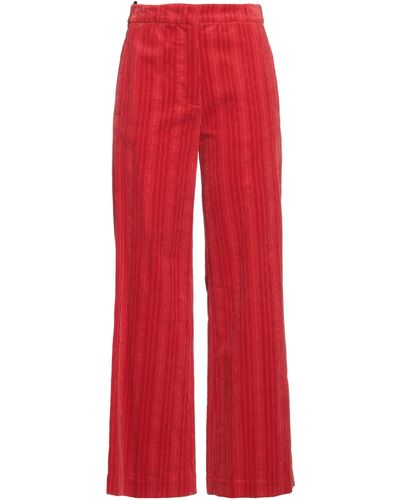 Tela Pantalone - Rosso