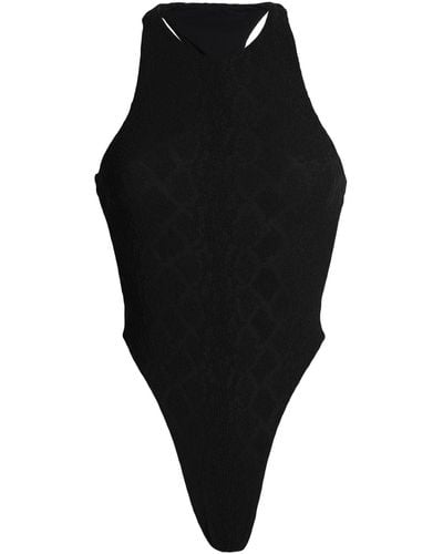 Saint Laurent One-piece Swimsuit - Black