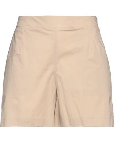 Federica Tosi high-waisted knit shorts - Neutrals