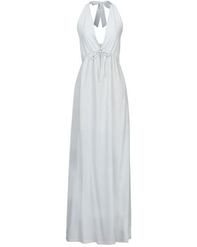 Semicouture Maxi Dress - White