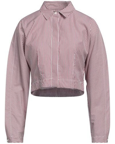 Rag & Bone Burgundy Shirt Cotton - Pink