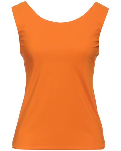 La Petite Robe Di Chiara Boni Top - Arancione