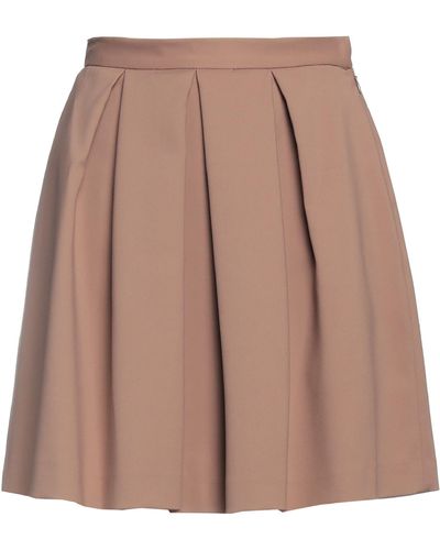 SIMONA CORSELLINI Mini Skirt - Natural