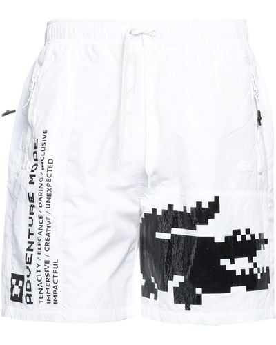 Lacoste Shorts & Bermuda Shorts - White