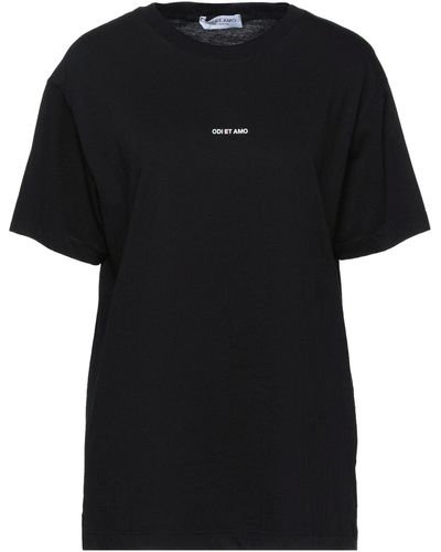 Odi Et Amo T-shirt - Black