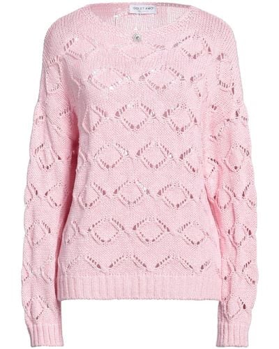 Odi Et Amo Pullover - Pink