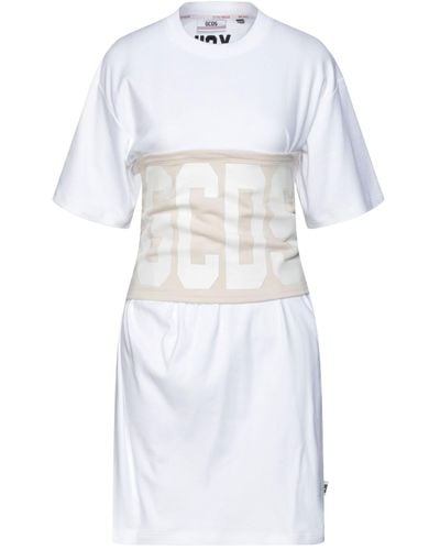 Gcds Mini-Kleid - Weiß