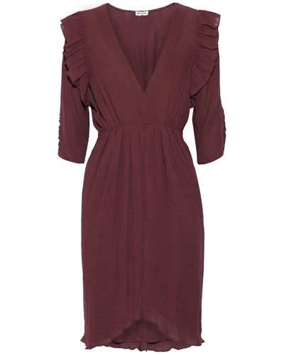 MASSCOB Midi Dress - Purple