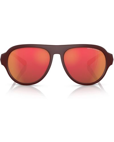 Armani Exchange Sonnenbrille - Rot