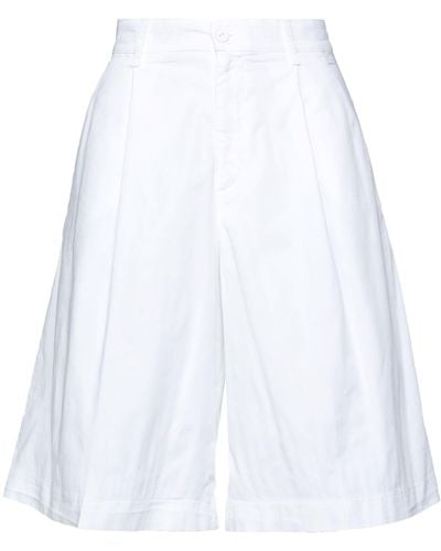 European Culture Shorts & Bermuda Shorts - White