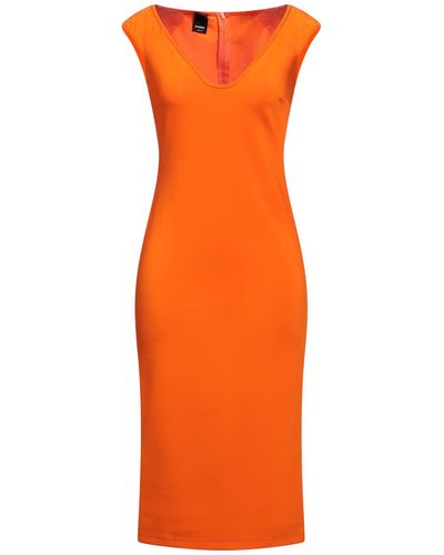Pinko Vestito Midi - Arancione