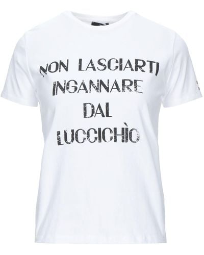 Elisabetta Franchi Camiseta - Blanco