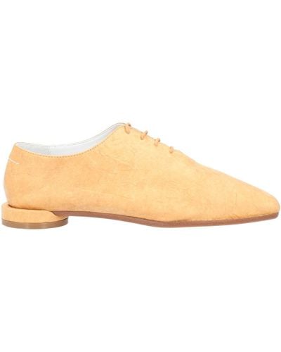 MM6 by Maison Martin Margiela Lace-up Shoes - Natural