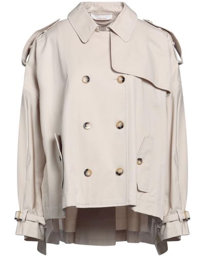 Liviana Conti Overcoat & Trench Coat - Natural