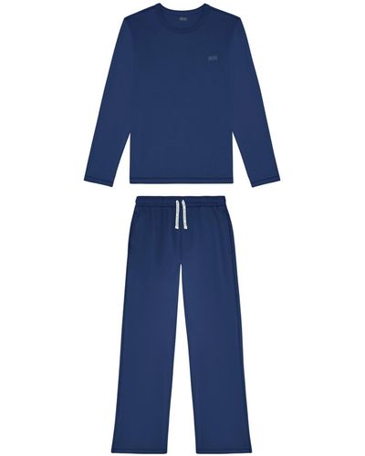 DIESEL Pyjama - Blau