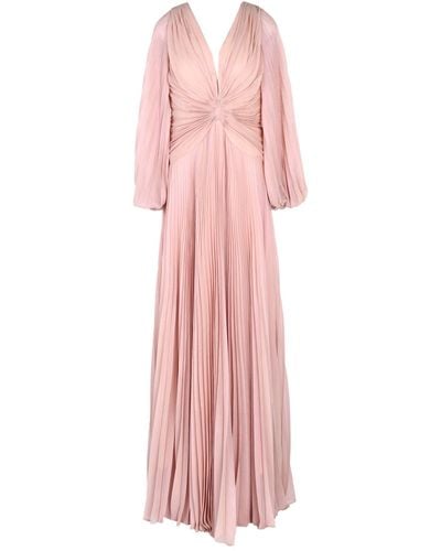 Forever Unique Maxi Dress Polyester - Pink