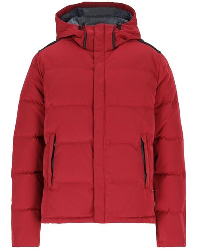 Museum Down Jacket - Red