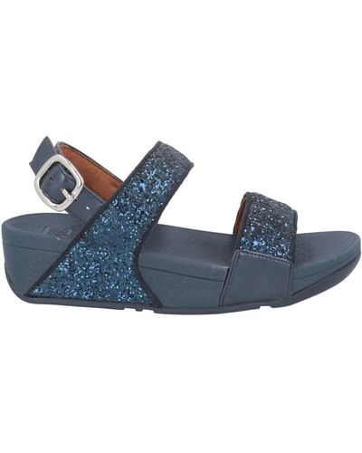 Fitflop Midnight Sandals Textile Fibers - Blue
